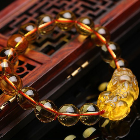 13393472583_256734445-221 Pixiu Citrine Wealth Bracelet