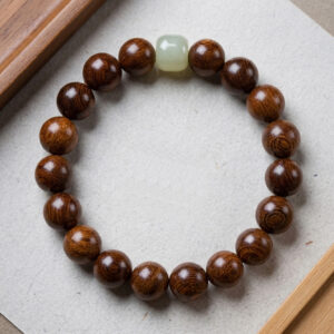 Natural Silk Wood Mindfulness Bracelet