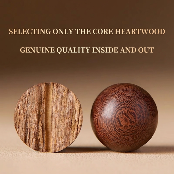 Natural Silk Wood Mindfulness Bracelet