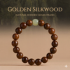 Natural Silk Wood Mindfulness Bracelet