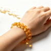 Natural Citrine Single Strand Bracelet