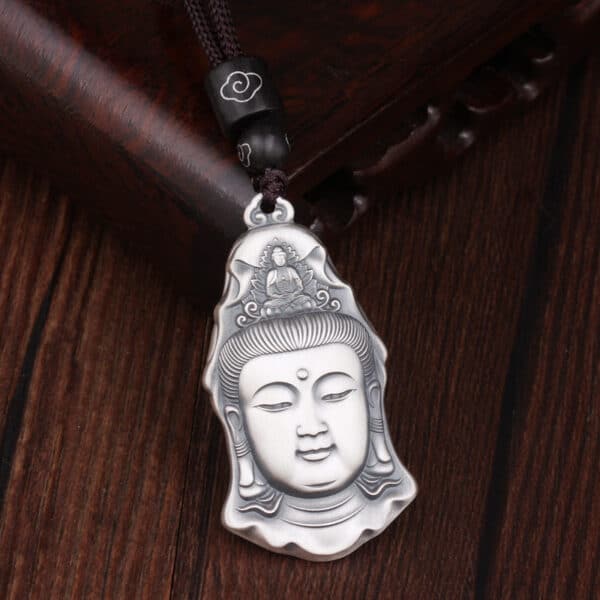 The Guanyin Compassion Pendant: Wearable Peace & Protection