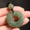 The Guardian’s Glow: Nephrite Jade PiXiu Harmony Pendant