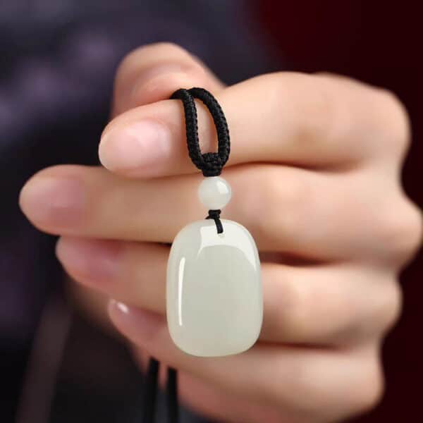 O1CN01nrSvxf1cn0OYIpaoq_!!2220327283644-0-cib The Harmony Tablet: Natural Nephrite Jade Minimalist Pendant