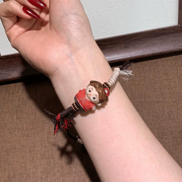 eb931bb6c0bd3c5fa0f8c3278d6737d6 Energy Space Handwoven Lucky Charm Bracelet