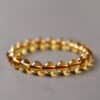 sku-3-黄水晶手串10mm Natural Citrine Single Strand Bracelet