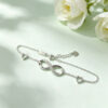 Endless Energy Talisman: 925 Sterling Silver Infinity Bracelet