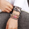 主图-3 Heartwarming Amulet: Natural Red Jadeite Wrapped Bracelet