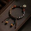 主图-4 The Himalayan Blessing: Hand-Braided Tibetan Cotton Cord Bracelet