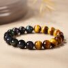主图-4 Rainbow Obsidian & Tiger's Eye Energy Bracelet