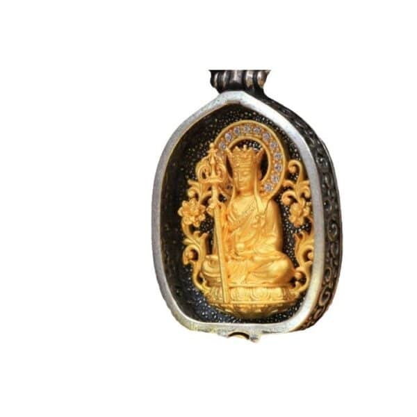 主图-5 Zen Collection: Ksitigarbha Bodhisattva Tibetan Gau Box Pendant