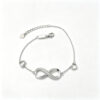 Endless Energy Talisman: 925 Sterling Silver Infinity Bracelet