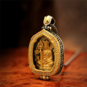 Zen Collection: Ksitigarbha Bodhisattva Tibetan Gau Box Pendant