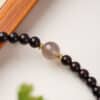 主图2 Stylish Bracelet: Sandalwood and White Agate Bracelet