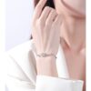 Starry Wish: 925 Sterling Silver Starry Sky Bracelet
