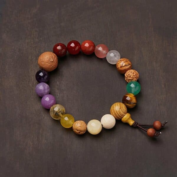 主图4 The 9 Purple Li Fire 18-Bead Luck Bracelet