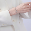 Starry Wish: 925 Sterling Silver Starry Sky Bracelet