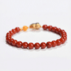 主图4 Natural Agate Hetian Jade Fortune Gourd Bracelet
