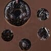 The Abundance Guardian: Natural Obsidian Double Pixiu Peace Buckle Pendant