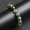 The Growth Stone: Natural Green Crystal Energy Bracelet