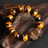 The Executive’s Guardian: Tiger's Eye PiXiu Focus Bracelet