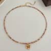 主图_04 Rainbow Butterfly Choker Necklace