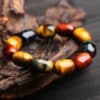 The Full Spectrum Power: Natural Multi-Color Tiger’s Eye Bracelet
