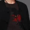 The Alpha Spirit: Natural Volcanic Obsidian Wolf Tooth Pendant