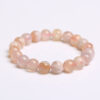 The Blossom of Dreams: Natural Sakura Agate Bracelet