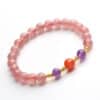 主图_05 The Inner Glow: Ice Strawberry Quartz Love & Radiance Bracelet