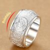 The Guardians’ Circle: Four Mythical Creatures Spinner Ring