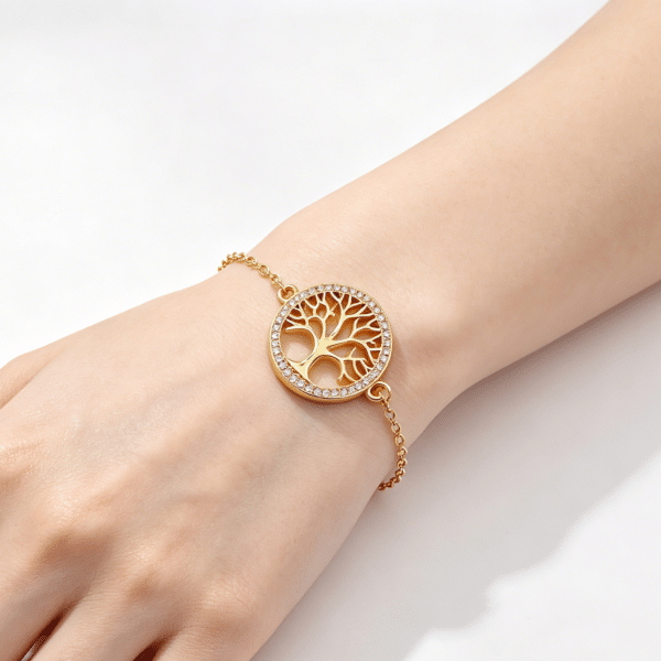 056419756b22c9d41479b77554795ab2 The Growth Talisman: 925 Sterling Silver Tree of Life Bracelet