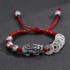 07fbcce8cf88a6c4e3abe62a410fbecc Fortune Guardian Silver Pixiu Copper Coin Bracelet