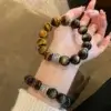 主图-1 Guardian Glow: Natural Tiger's Eye Bracelet
