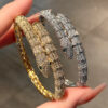 主图-1 The Serpent Aura: Vintage Serpent Bangle