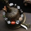 The Wild Soul Talisman: Multi-Treasure Tibetan Style Beaded Bracelet