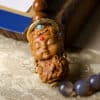 主图-3 The Grounding Keeper: Smoky Agate & Kuka Nut Double Wrap Bracelet
