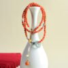 主图-3 The Joy Balance: Dual-Wear Natural South Red Agate & Blue Jadeite Beaded Jewelry