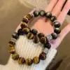 主图-3 Guardian Glow: Natural Tiger's Eye Bracelet