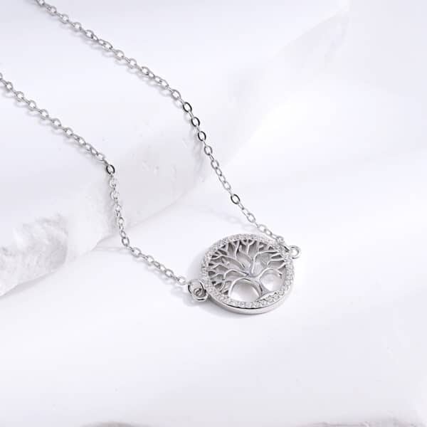 The Growth Talisman: 925 Sterling Silver Tree of Life Bracelet