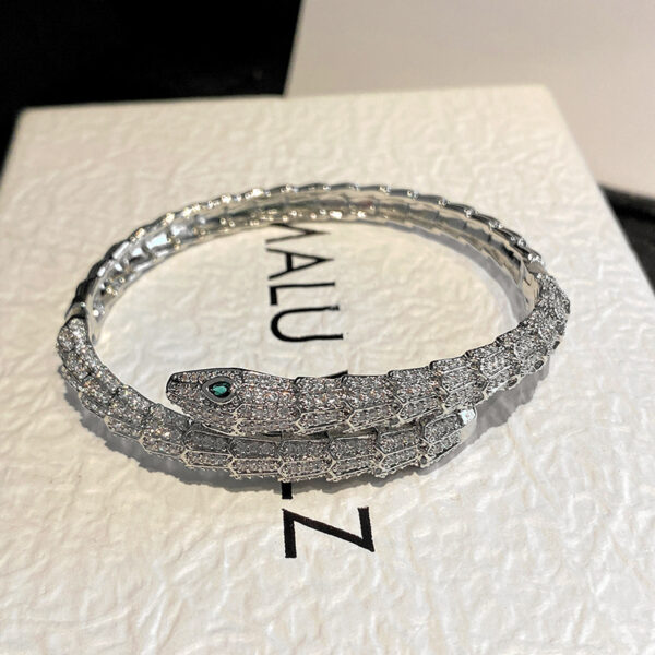 主图-4 The Serpent Aura: Vintage Serpent Bangle