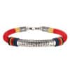 The Calm Keeper: Heart Sutra 925 Sterling Silver Vajra Knot Bracelet