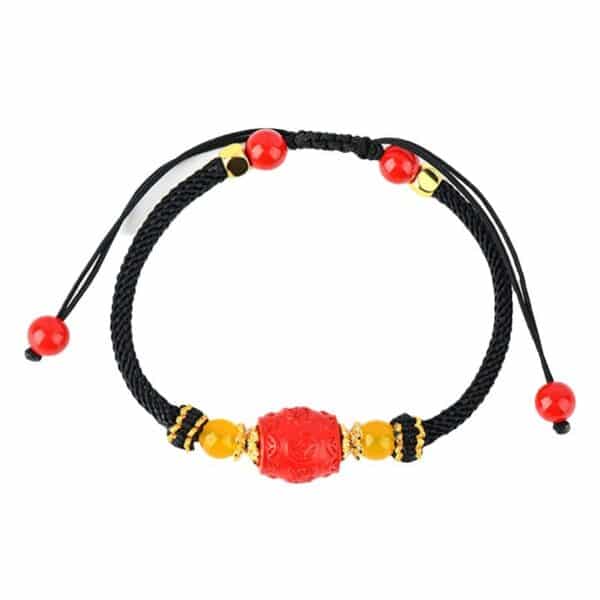 主图-5 The Abundance Magnet: Emperor Cinnabar Wealth Woven Bracelet