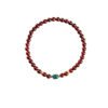 主图-5 The Vitality Talisman: Natural Burgundy Garnet Beaded Bracelet