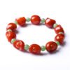 主图-5 Wealth Magnet: Natural Red Agate Yuanbao Bracelet