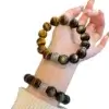 主图-5 Guardian Glow: Natural Tiger's Eye Bracelet