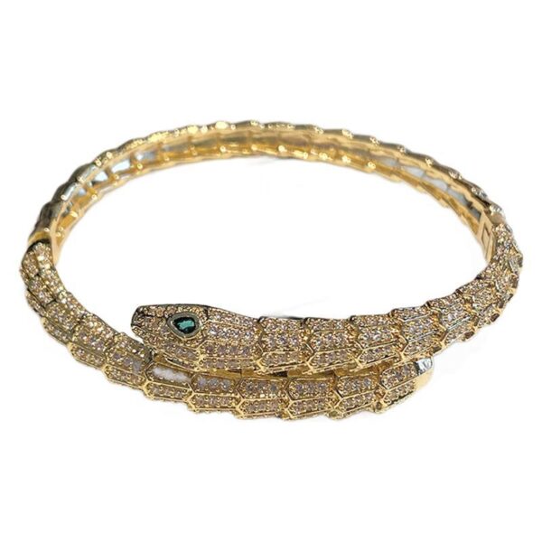 主图-5 The Serpent Aura: Vintage Serpent Bangle