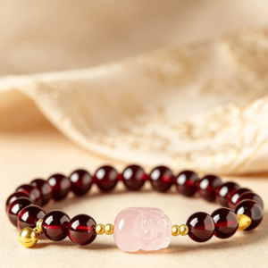 Prosperity Love Pixiu Gemstone Bracelet