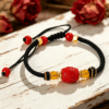 主图2 The Abundance Magnet: Emperor Cinnabar Wealth Woven Bracelet