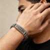 The Path Opener: Vajra Lu Lu Tong Sterling Silver Luck & Success Bracelet